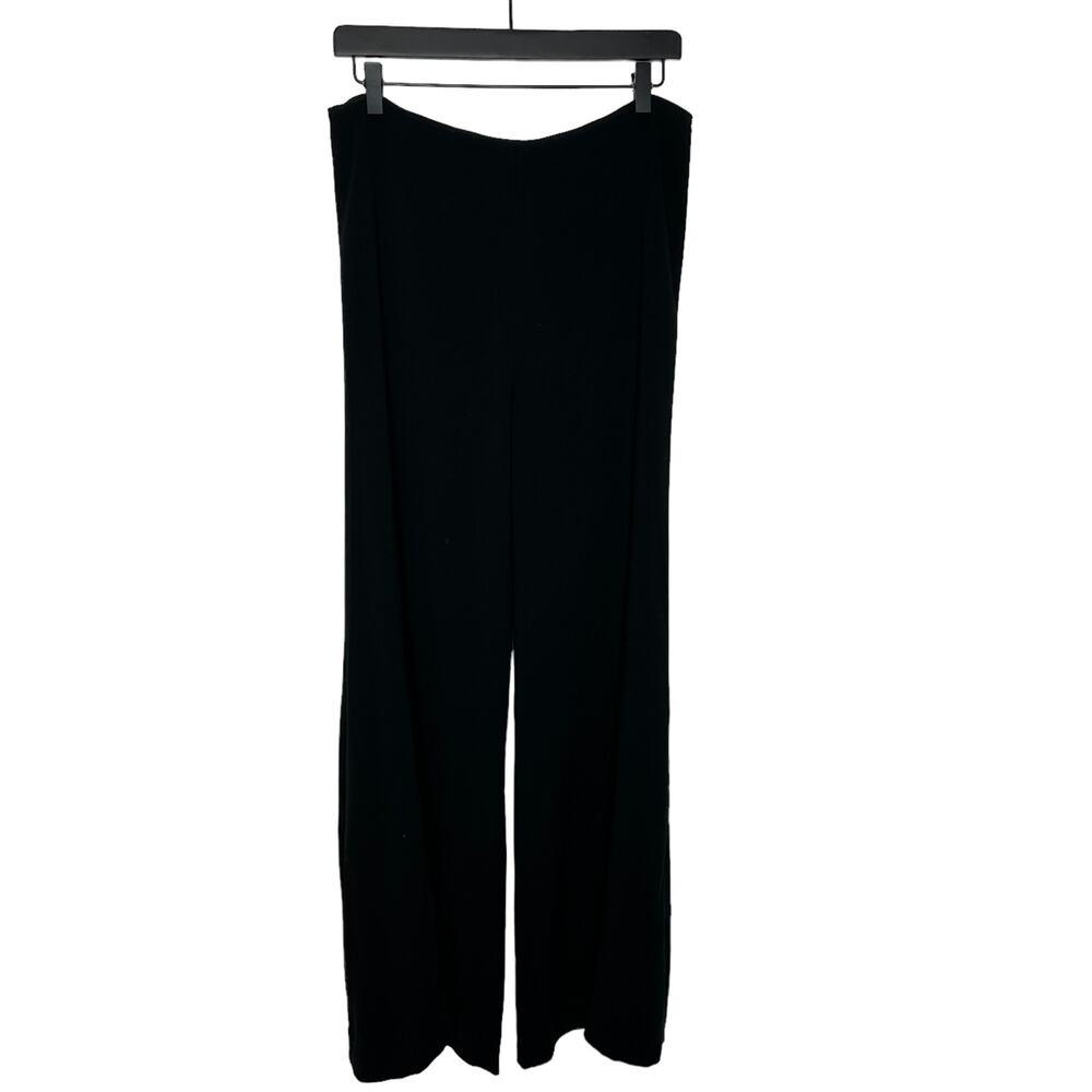 Vintage Jackie Rogers Wide Leg Pants 32 High Rise Career Minimalist - Picture 7 of 7